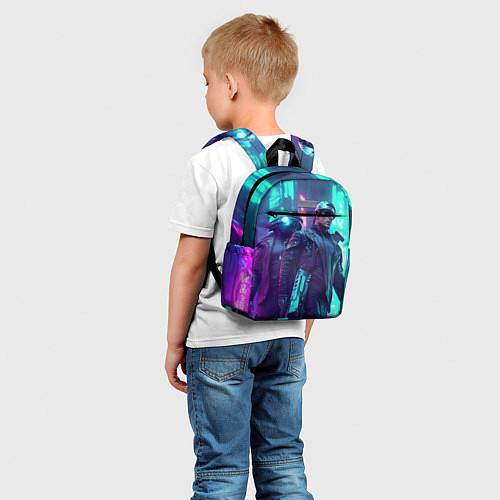 Детский рюкзак Киберлюди / 3D-принт – фото 5