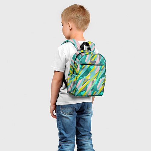 Детский рюкзак Геометрически узор / 3D-принт – фото 5