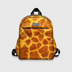 Детский рюкзак Шкура жирафа - текстура, цвет: 3D-принт