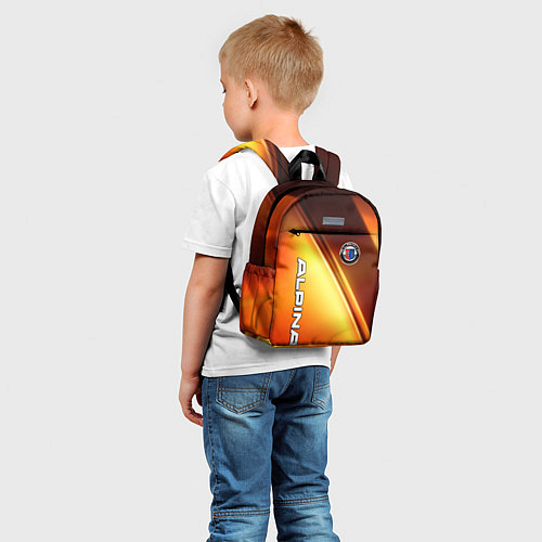 Детский рюкзак Alpina - теплое свечение / 3D-принт – фото 5
