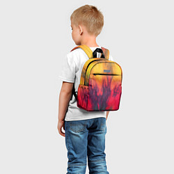 Детский рюкзак Огненный тай дай, цвет: 3D-принт — фото 2