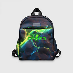 Детский рюкзак CSGO green neon