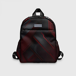 Детский рюкзак Красная бесконечность, цвет: 3D-принт