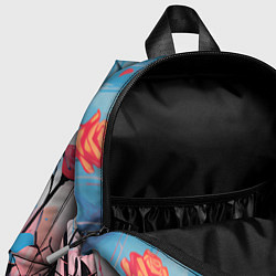 Детский рюкзак Цветочная аура, цвет: 3D-принт — фото 2