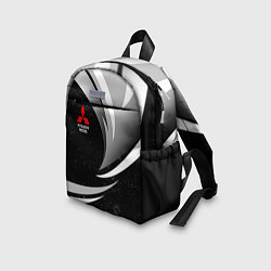 Детский рюкзак Митсубиси - строгие оттенки, цвет: 3D-принт — фото 2