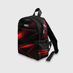 Детский рюкзак Black and red, цвет: 3D-принт — фото 2
