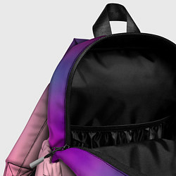 Детский рюкзак Футболка розовая палитра, цвет: 3D-принт — фото 2