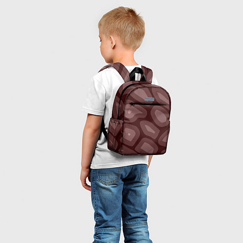 Детский рюкзак Кофейный камуфляж / 3D-принт – фото 5