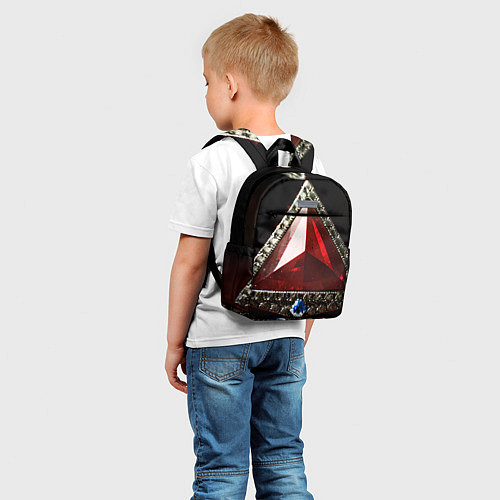 Детский рюкзак Таинственный рубин / 3D-принт – фото 5