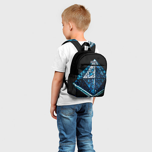 Детский рюкзак Таинственный гиацинт / 3D-принт – фото 5