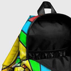 Детский рюкзак Позитивное солнышко, цвет: 3D-принт — фото 2