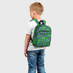 Детский рюкзак Инопланетяне паттерн, цвет: 3D-принт — фото 2