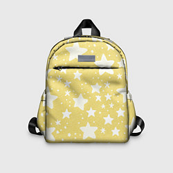 Детский рюкзак Большие звёзды жёлтый