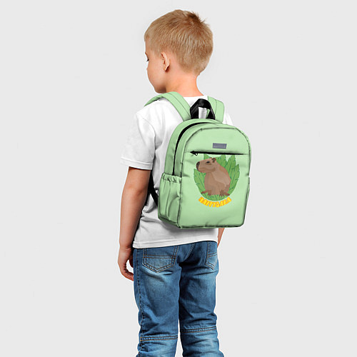 Детский рюкзак Хэппибара счастлива / 3D-принт – фото 5