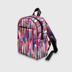 Детский рюкзак Яркие спортивные полоски, цвет: 3D-принт — фото 2