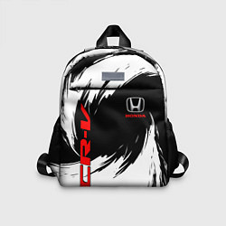 Детский рюкзак Honda - белые краски, цвет: 3D-принт