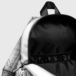 Детский рюкзак Spirited Away glitch на светлом фоне: символ сверх, цвет: 3D-принт — фото 2
