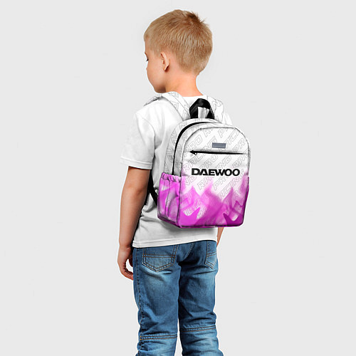 Детский рюкзак Daewoo pro racing: символ сверху / 3D-принт – фото 5