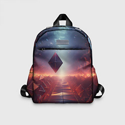 Детский рюкзак 3D Ромб, цвет: 3D-принт