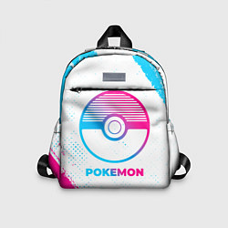 Детский рюкзак Pokemon neon gradient style, цвет: 3D-принт