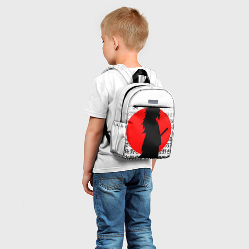 Детский рюкзак Ёриичи - клинок рассекающий демонов - силуэт / 3D-принт – фото 5