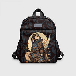 Детский рюкзак Кот якудза - японский воин, цвет: 3D-принт