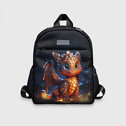 Детский рюкзак Котик дракоша, цвет: 3D-принт
