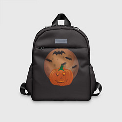 Детский рюкзак Злая тыква 2024, цвет: 3D-принт