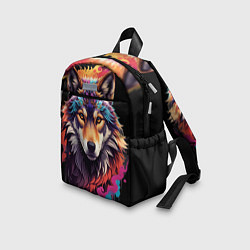 Детский рюкзак Волчица, цвет: 3D-принт — фото 2