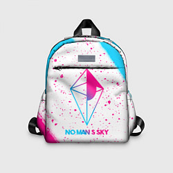 Детский рюкзак No Mans Sky neon gradient style, цвет: 3D-принт