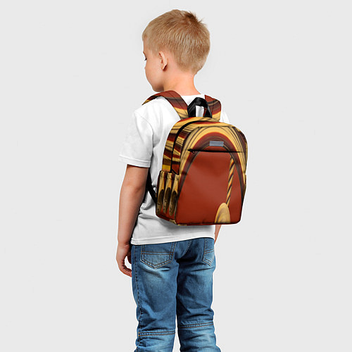 Детский рюкзак Древесные изгибы / 3D-принт – фото 5