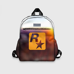 Детский рюкзак Grand Theft Auto rockstar game, цвет: 3D-принт