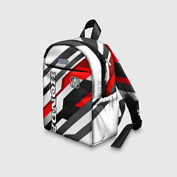 Детский рюкзак Honda - red and white, цвет: 3D-принт — фото 2