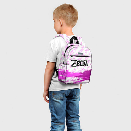 Детский рюкзак Zelda pro gaming: символ сверху / 3D-принт – фото 5