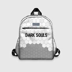 Детский рюкзак Dark Souls glitch на светлом фоне: символ сверху, цвет: 3D-принт