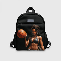Детский рюкзак Девушка с баскетбольным мячом