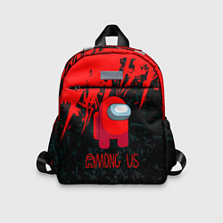 Детский рюкзак Improstor красный, цвет: 3D-принт