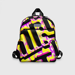 Детский рюкзак Абстракция - лабиринт, цвет: 3D-принт