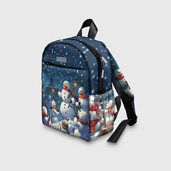 Детский рюкзак Снежный бой, цвет: 3D-принт — фото 2