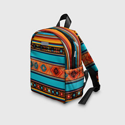 Детский рюкзак Этнический принт в горизонтальную полоску, цвет: 3D-принт — фото 2