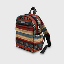 Детский рюкзак Этнический принт в полоску, цвет: 3D-принт — фото 2
