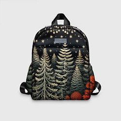 Детский рюкзак Новогоднее настроение лес