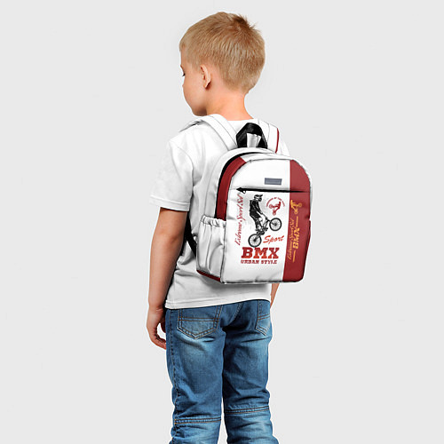 Детский рюкзак BMX urban style / 3D-принт – фото 5