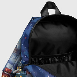 Детский рюкзак New year city, цвет: 3D-принт — фото 2