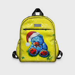 Детский рюкзак Плюшевый Санта Клаус, цвет: 3D-принт