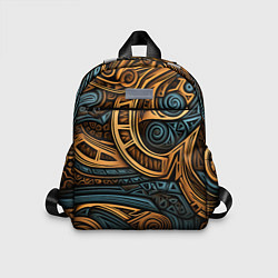 Детский рюкзак Паттерн в викингском стиле, цвет: 3D-принт
