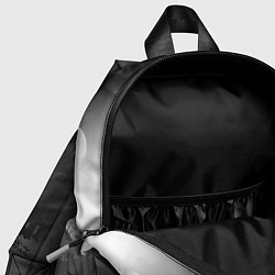 Детский рюкзак Gears of War glitch на темном фоне посередине, цвет: 3D-принт — фото 2