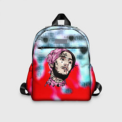 Детский рюкзак Lil peep steel rap, цвет: 3D-принт