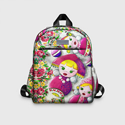 Детский рюкзак Неваляшки в кокошниках, цвет: 3D-принт