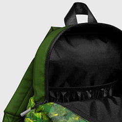Детский рюкзак Плюшевый мишка в зелени, цвет: 3D-принт — фото 2